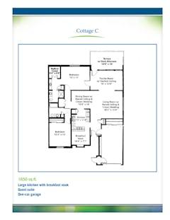 The Cottage C floorplan image