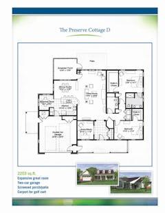 The Cottage D floorplan image