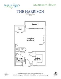 The Harrison floorplan image