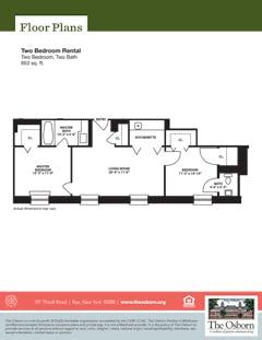2BR Rental floorplan image