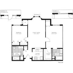 The Hawthorne floorplan image
