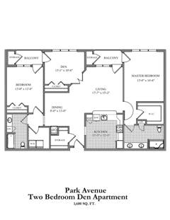 The Park Avenue floorplan image