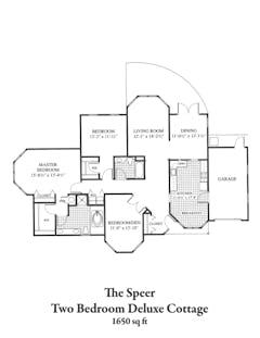 The Speer floorplan image