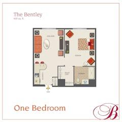 The Bentley floorplan image
