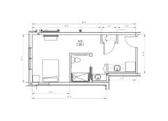 The Studio Unit Type A2 floorplan image
