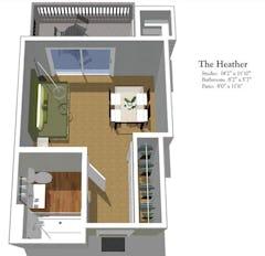 Heather floorplan image