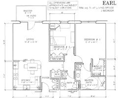 The Earl floorplan image