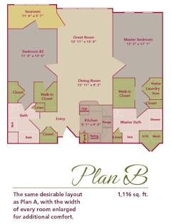 The Plan B floorplan image
