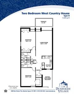 The West Country House B floorplan image