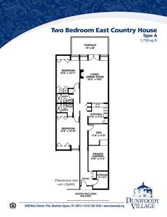 The East Country House A floorplan image