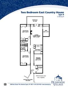 The East Country House B floorplan image