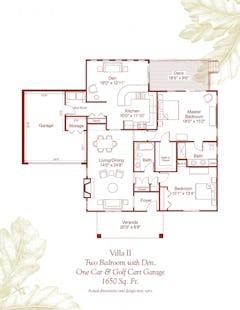 Villa II floorplan image