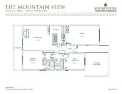 The Mountain View floorplan image