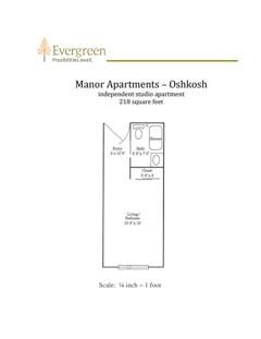 The Oshkosh at Manor floorplan image