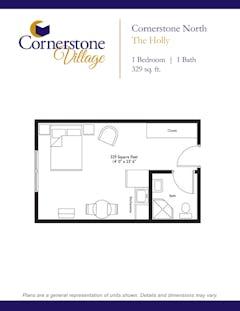 The Holly floorplan image