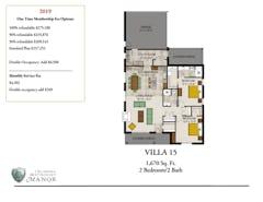 The Villa 15 floorplan image