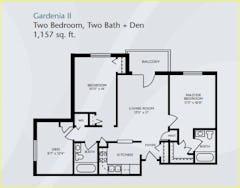 The Gardenia II floorplan image