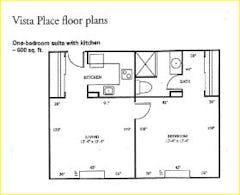 The Suite 1BR 1B floorplan image