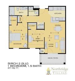 The Birch 2 floorplan image