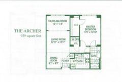 The Archer floorplan image