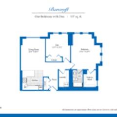 The Barcroft floorplan image