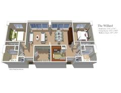The Willard floorplan image